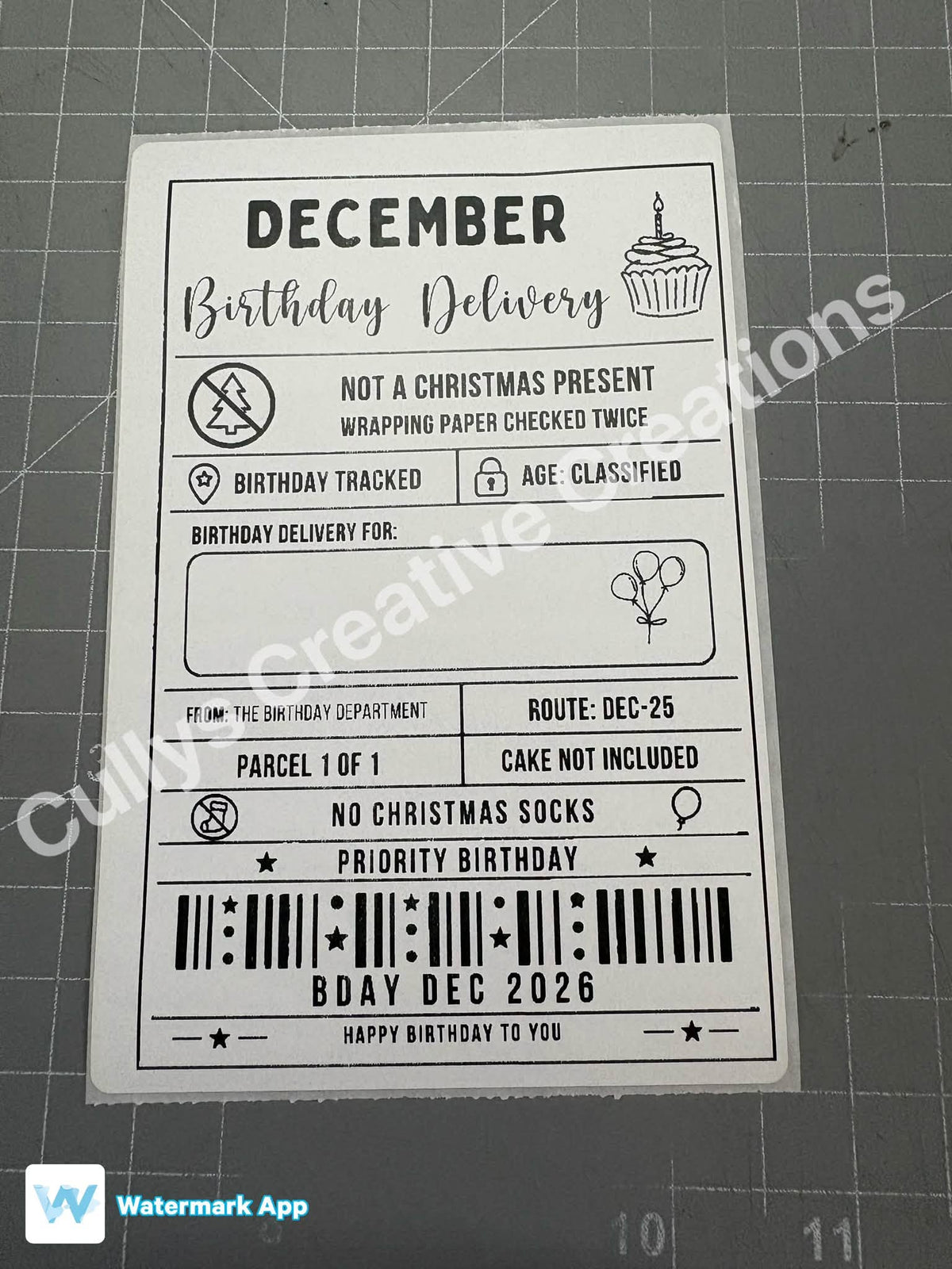 Christmas Postage Labels