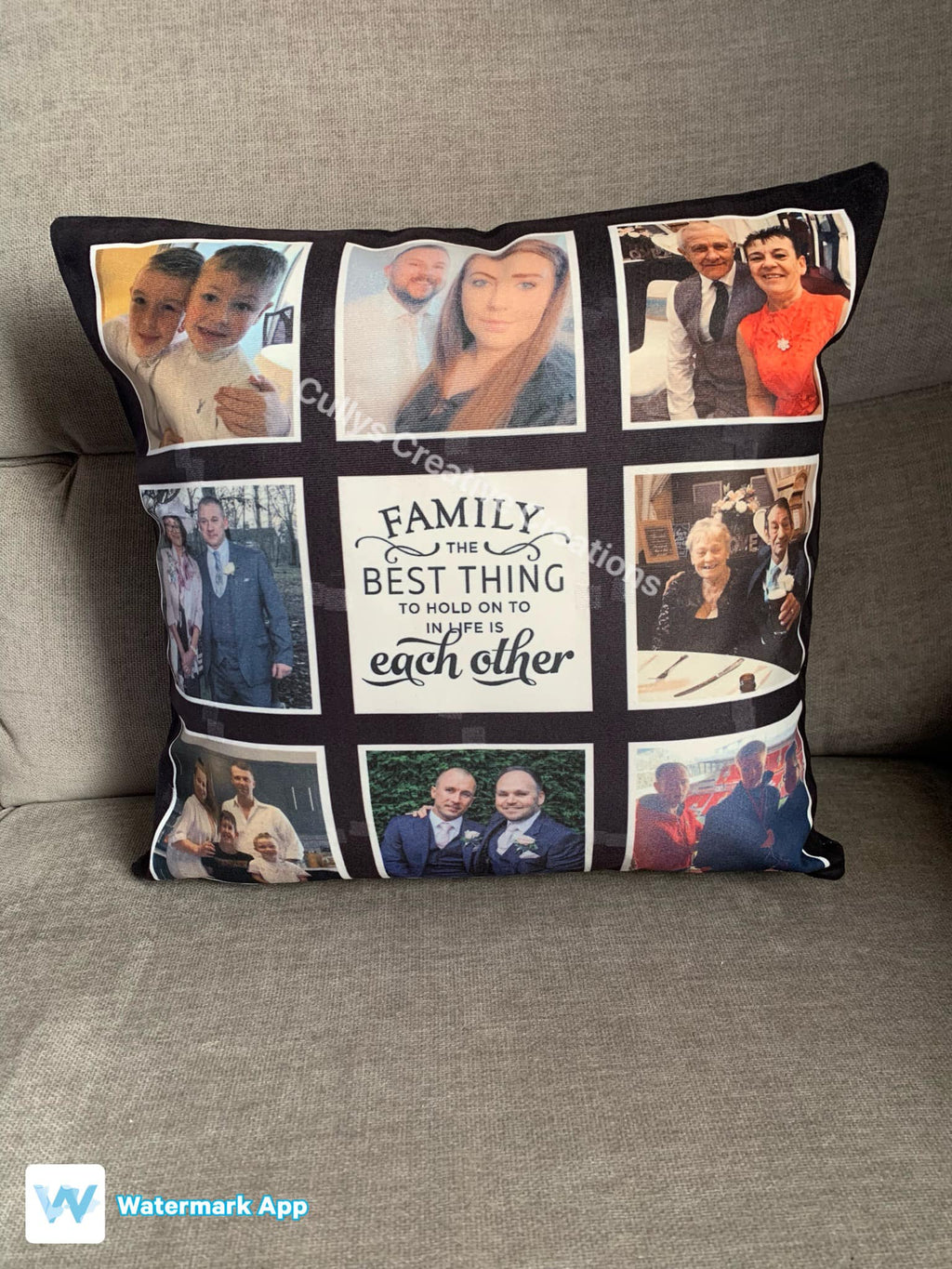 9 Panel Cushion