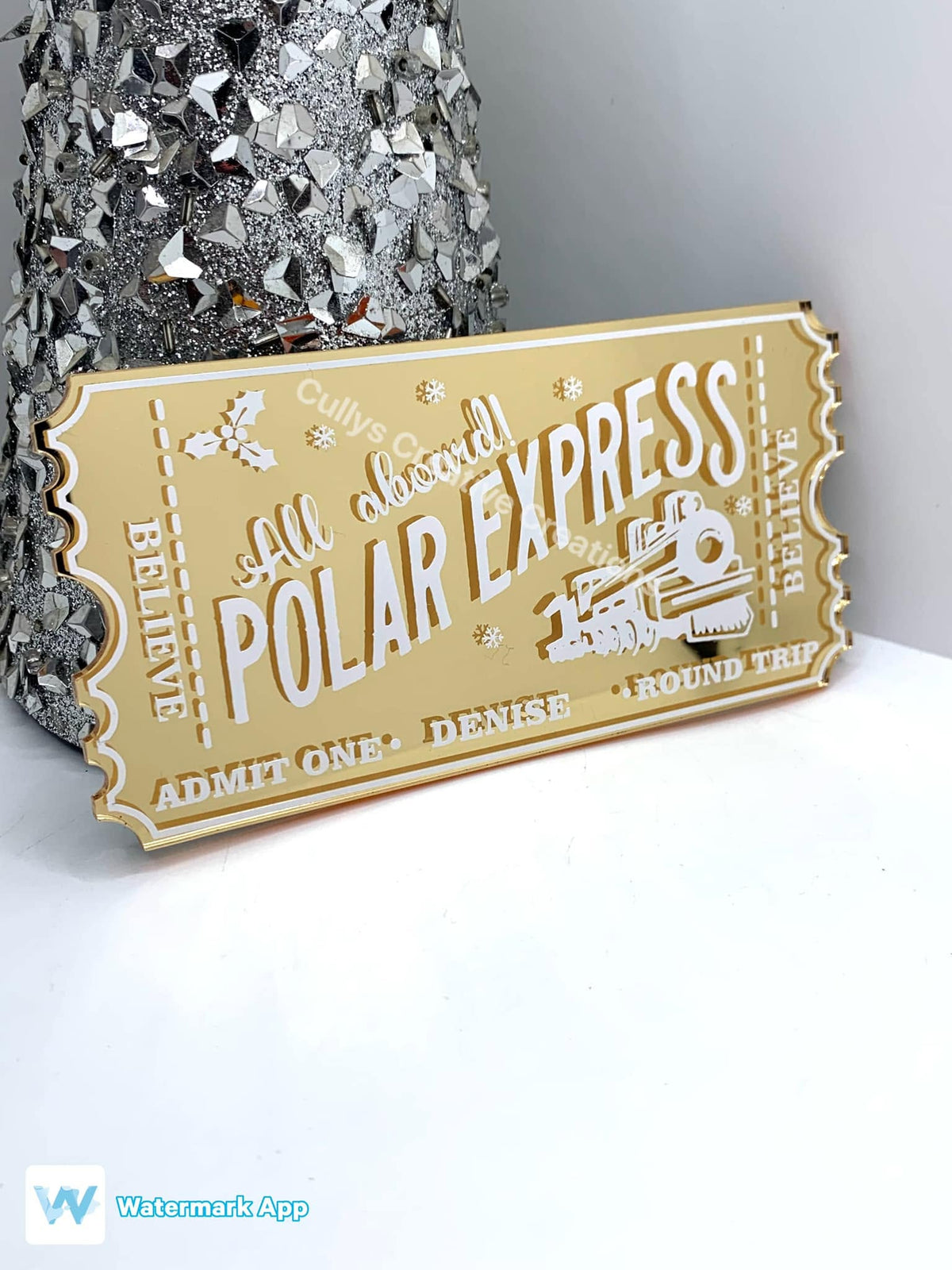 Acrylic Ticket