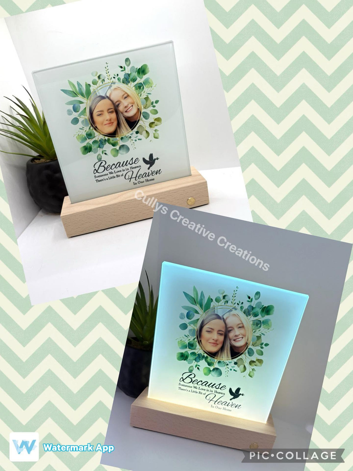 Personalised LED Photo Frame