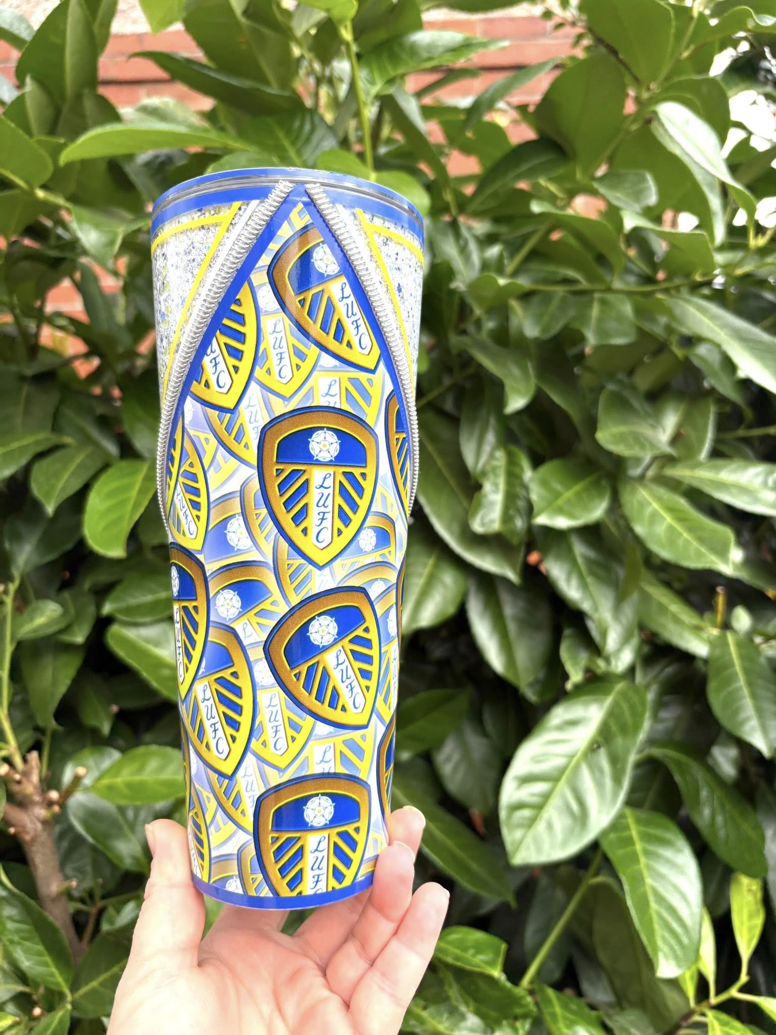 Pre-made Zipper tumbler 2