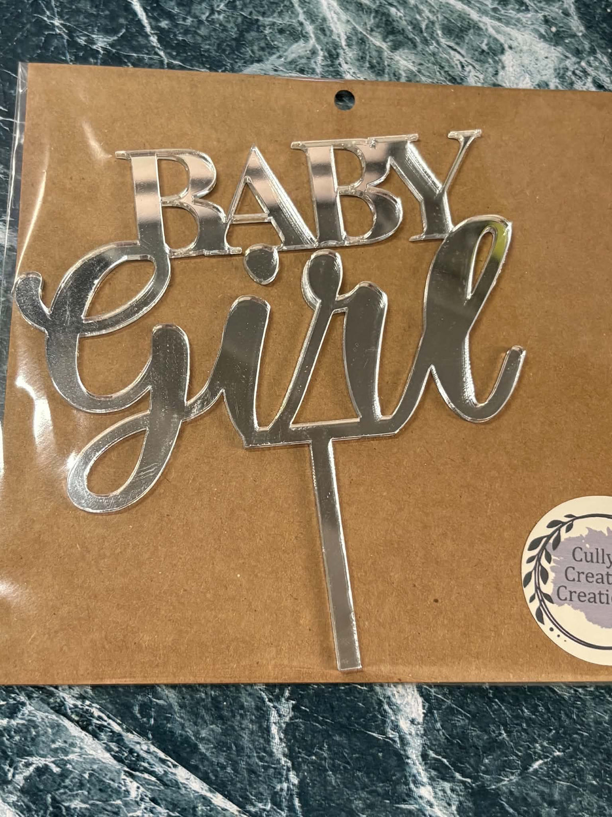 Acrylic cake Toppers