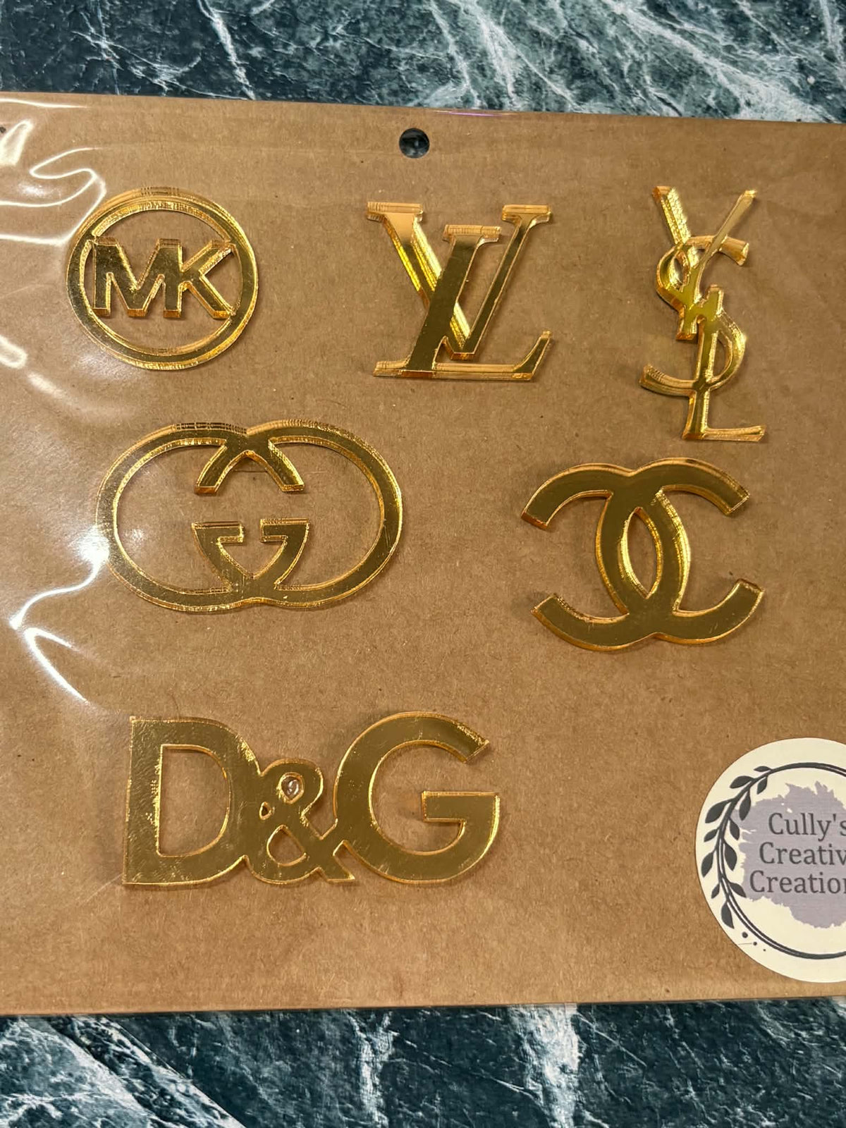 Acrylic cake Toppers