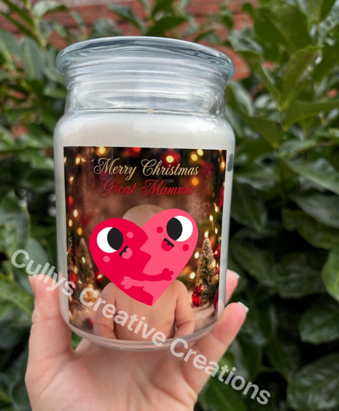 Personalised Photo Candle