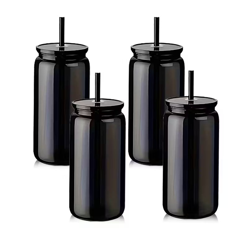 16oz Black Can Cup