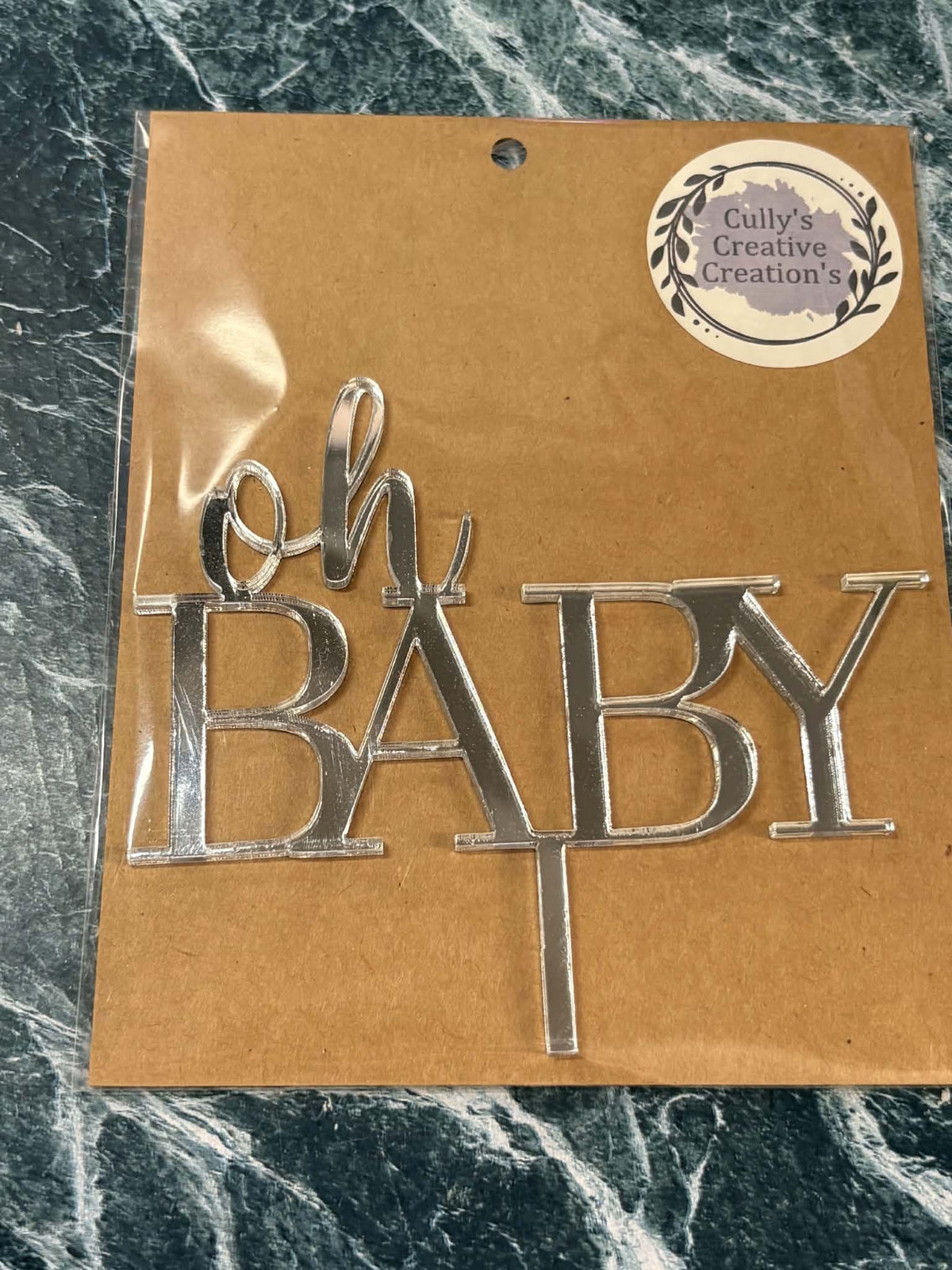Acrylic cake Toppers